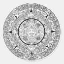 Recherche de calendrier aztèque autocollants Mexique
