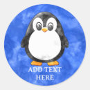 Recherche de illustration de pingouin autocollants Antarctique