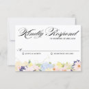 Recherche de flower rsvp invitations Aquarelle