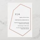 Recherche de rose gold mariage invitations Feuille d'or rose