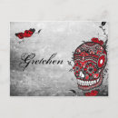 Suche nach skull tattoo postkarten Totentag