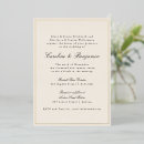 Recherche de ivoire or invitations Classique
