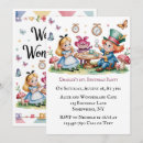Recherche de cheshire invitations Fête du thé
