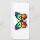 Recherche de papillon tropical vœux cartes Coloré