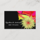 Suche nach blumenkunst visitenkarten Abstrakt