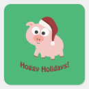 Suche nach weihnachtsschwein aufkleber Santa