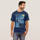 Recherche de starry night tshirts Bleu