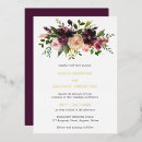 Recherche de elegant burgundy mariage invitations Floral