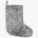 Recherche de paillettes chaussette de noël Vintage