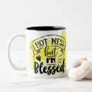 Recherche de messie tasses Typographie