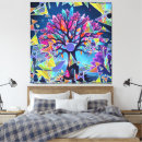 Recherche de arbre abstrait toiles Coloré