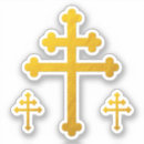 Recherche de croix orthodoxe autocollants Croiser
