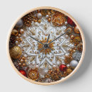 Recherche de flocons de neige horloges Vacances