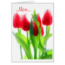Recherche de tulipe rouge vœux cartes Mother