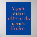 Recherche de tribu posters Typographie