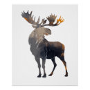 Suche nach elch silhouette poster Natur