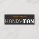Recherche de entretien construction cartes visite Handyman