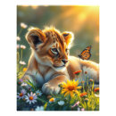 Suche nach niedlicher löwe poster Baby