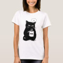 Suche nach mürrische katze tshirts Kaffee liebhaber