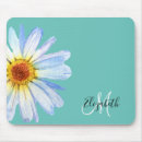 Suche nach weißes gänseblümchen mousepads Monogramm