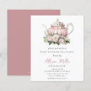 Recherche de party baby shower fille invitations Élégant