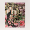 Recherche de rayures roses puzzles Floral