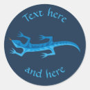 Recherche de lézard bleu autocollants Gecko