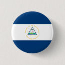 Recherche de drapeau du nicaragua badges Drapeaux du monde