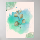 Recherche de feuille verte posters Nature