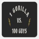 Suche nach gorilla aufkleber 100 männer gegen gorilla