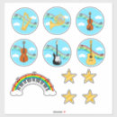 Recherche de instruments musique autocollants Pour enfants