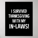Recherche de thanksgiving drôle posters Vibes d'automne