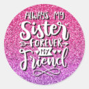 Suche nach schwestern für immer aufkleber Für sie