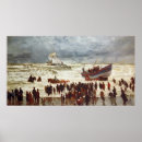 Suche nach rettungsboot poster Landschaft