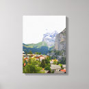 Suche nach dorf leinwandbilder Berge