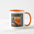 Recherche de vintage grand canyon tasses Groupe de conception