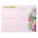 Recherche de flamant rose s blocsnotes Floral