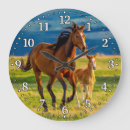 Recherche de poulain horloges Cheval