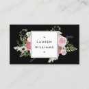 Recherche de belles fleurs cartes visite Beauté