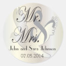 Recherche de colombe mariage autocollants Mignon