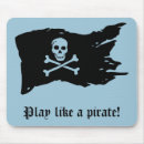 Suche nach piratenflagge mousepads Totenkopf mit gekreuzter knochen