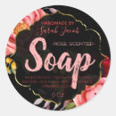 Recherche de cru floral autocollants Noir