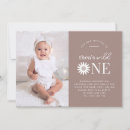 Recherche de daisy anniversaire invitations Boho