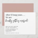 Recherche de drôle mariage invitations Moderne
