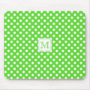 Suche nach grüne tupfen mousepads Für sie