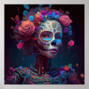Suche nach day of the dead poster Skeleton