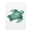 Recherche de tortue mer magnets Aquarelle