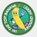 Recherche de banane kawaii autocollants Dessin