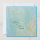 Suche nach damask hochzeit einladungen Blau