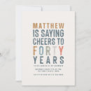 Recherche de classy 40ans anniversaire invitations Quarante